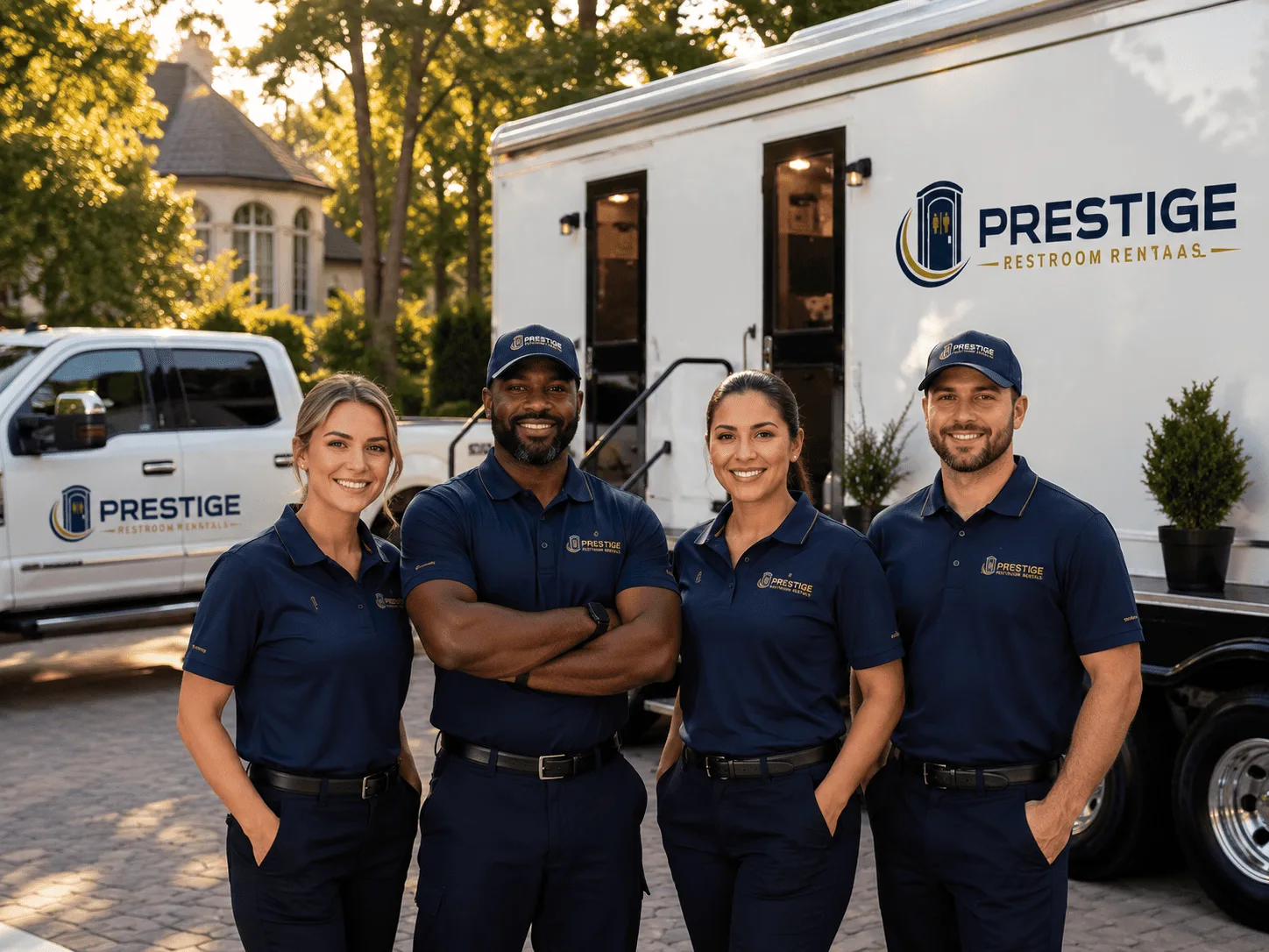 Trusted Luxury Portable Restrooms company in Wilson, MI